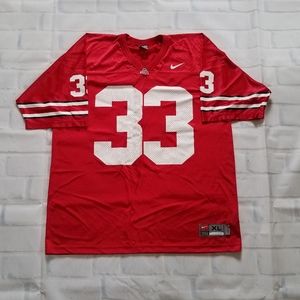 Men's Nike Ohio State #33 Jersey, Size XL.